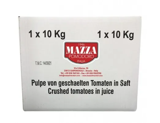 Tomatid MAZZA, Purustatud Itaalia, 10kg