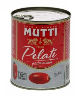 Tomāti, mizoti MUTTI, 800g