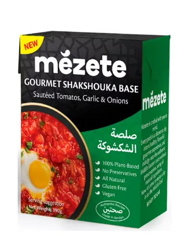 Tomatikaste Shakshuka MEZETE maitsestatud 390g