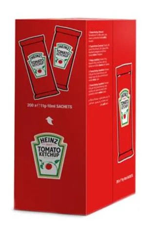 Tomatiketšup HEINZ, 200 tk x 11g