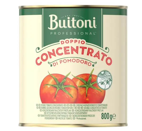 Tomatipasta BUITONI, Double Concentrate,  28-30%, 800 g