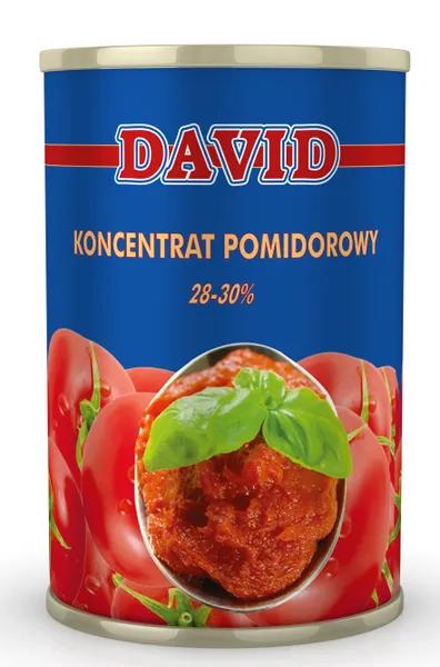 Tomatipasta DAVID konserveeritud, 28-30%, 4,5kg