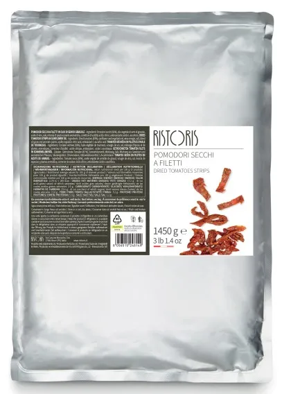 Tomatiribad RISTORIS, kuivatatud 1450g, kotis