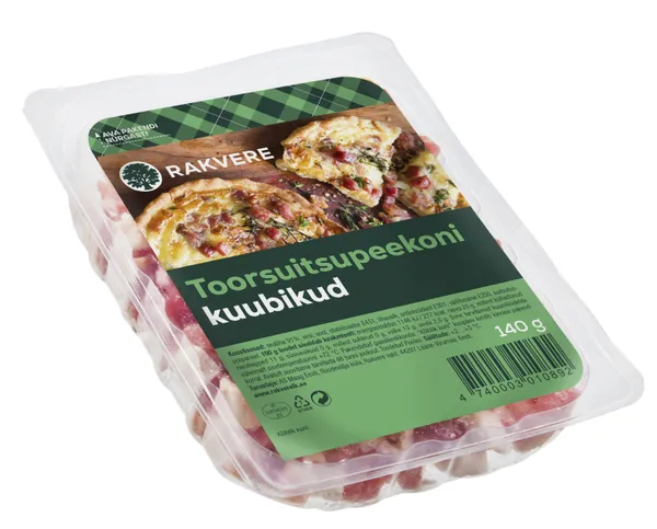 Toorsuitsupeekon RAKVERE, kuubikud, 140g
