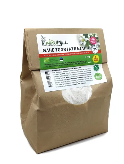 Toortatrajahu WIRU MILL, ökoloogiline, gluteenivaba, 1kg, EE-ÖKO-03