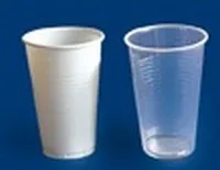Tops 200 ml,  D 7,03 cm, H 9,7 cm, läbipaistev, plast, 100 tk