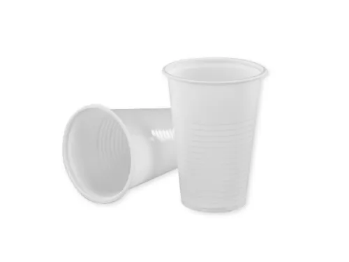Tops 200 ml, plast,  PP, valge,  50tk/pk