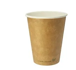 Tops 360 ml,  D 89, 50tk, kraft, VEGWARE (sobiv kaas C046426)