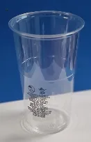 Tops 500 ml, D 95 mm, K 150 mm, 50 tk. PET, läbipaistev