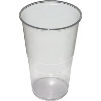 Tops 500 ml, PET, läbipaistev, plast, 12tk/pk