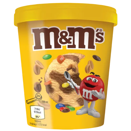 Topsijäatis M&Ms Ice Tub 306g