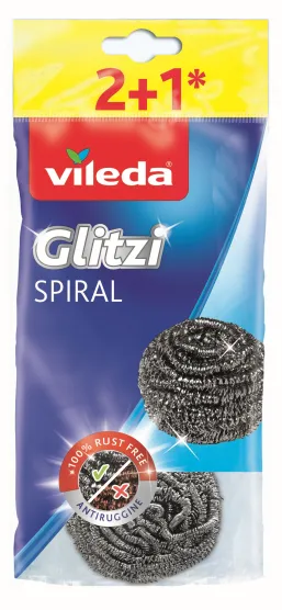 Traatnuustik VILEDA 497 Inox 2+1tk