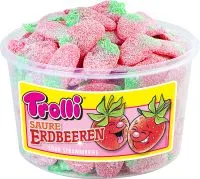 TROLLI Tusane maasikas kummikomm 1,2 kg