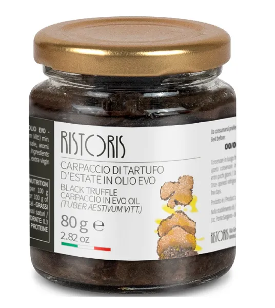Trühvli carpaccio õlis RISTORIS 80g, klaaspurk