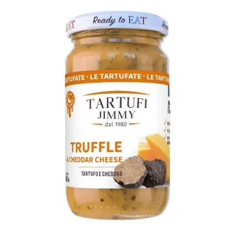 Trifeļu Čedaras siera mērce TARTUFI JIMMY Ready to Eat, 180g
