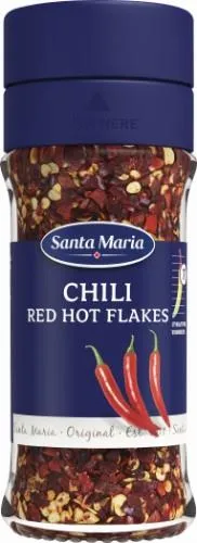 Tšillipipar Red Hot, helbed, 28g, SANTA MARIA
