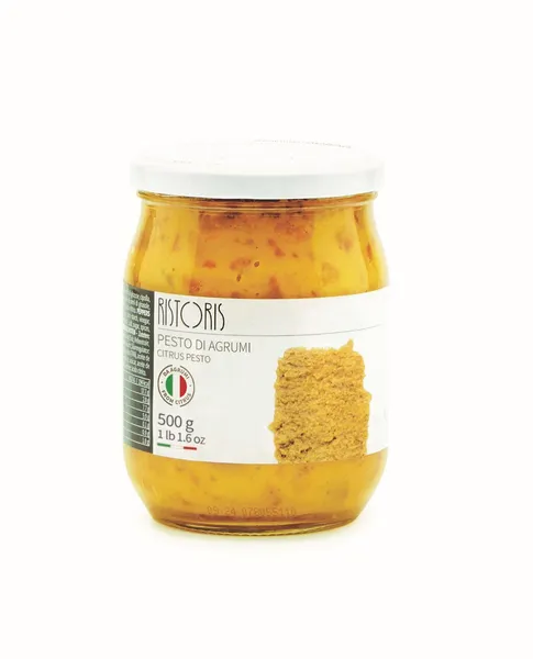Tsitrusviljade pesto RISTORIS, mandlitega, 500 g