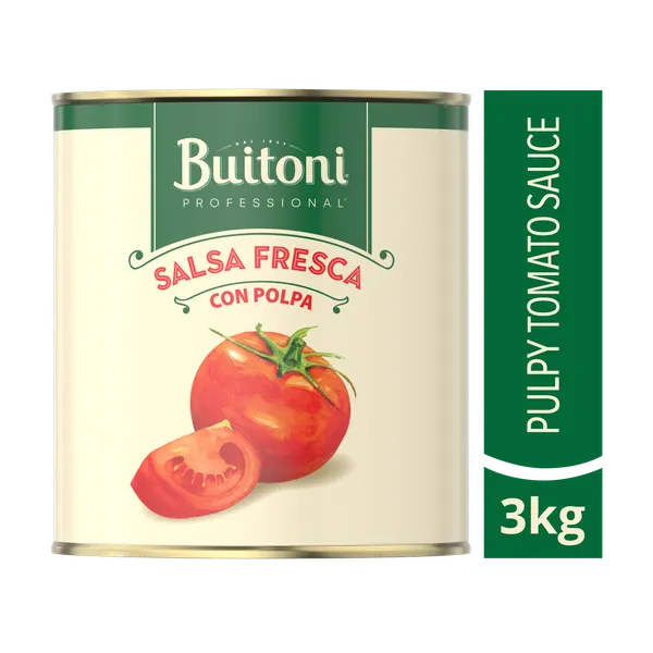 Tükeldatud tomatid BUITONI, sibula ja basiilikuga, 3 kg