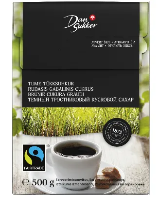 Tükksuhkur tume DANSUKKER 500g