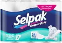 Tulaettpaber SELPAK 24 tulli, 3 kihiline, 16,8 meetrit, 140 lehte