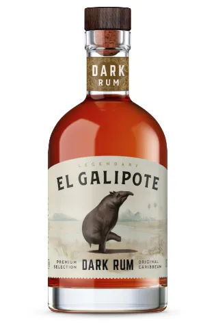 Tume rumm  EL GALIPOTE, 40 %, 0,7 L R21/160502/2