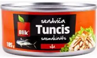 Tuunikala purustatud õlis BLIK 185g