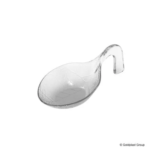 Ühekordne serveerimislusikas 12 ml, D 9,8 cm, H 2 cm, 30 tk, lläbipaistev, PS, Gold Plast