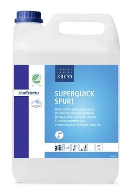 Üldpuhastusaine, 5 l, KIILTO Superquick Spurt
