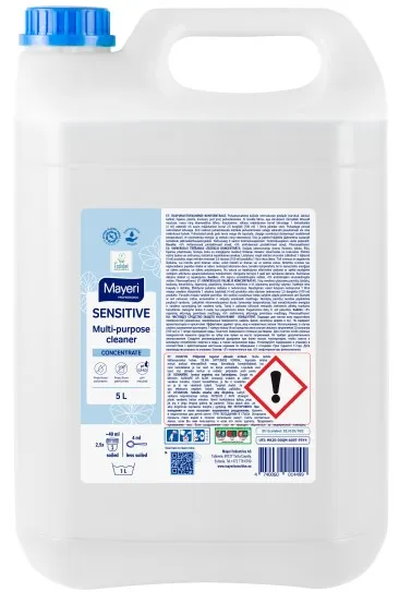 Üldpuhastusvahend MAYERI, Sensitive 5L
