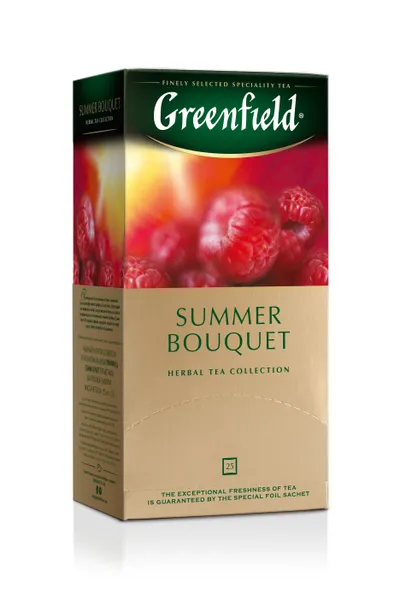 Ürditee Summer Bouquet,  2g x 25tk,  teekott foolium ümbrikus, GREENFIELD
