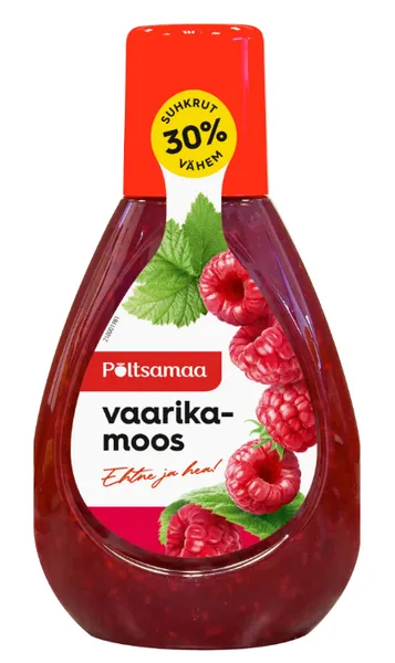 Vaarikamoos pudelis Põltsamaa 390g