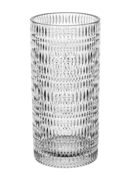 Vaas NACHTMANN, Ethno, kristall, D 14,6 cm, H 28,1 cm, tk
