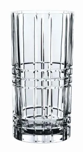 Vaas NACHTMANN Square, kristall, D 14,6 cm, H 28,1 cm, tk