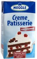  Konditorejas krēms PATISSERIE ar augu taukiem, MEGGLE, 25%, 1l.