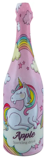 Vahutav alkoholivaba kihisev puuviljajook Unicorn Tears õun 0,75L
