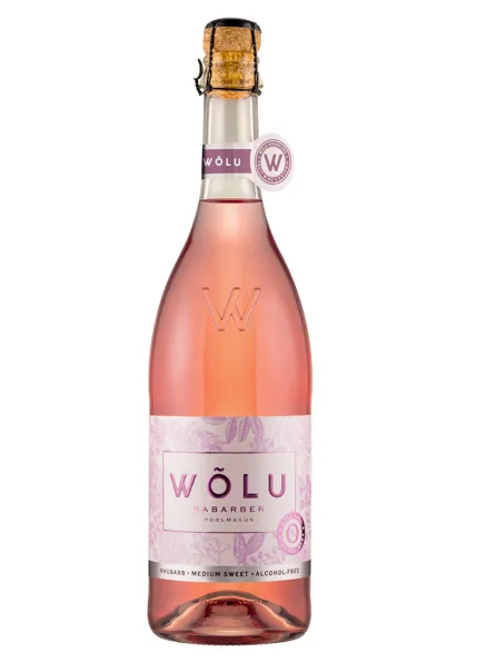 Vahuvein  WÕLU Rabarber, alkoholivaba, 0%vol, 0,75L