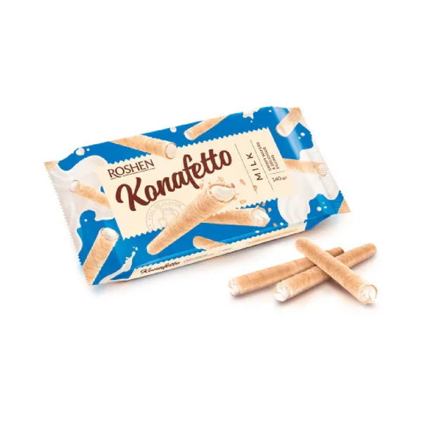 Vahvlitorud piimatäidisega Konafetto 140g