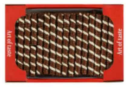 Vahvlirullid MARIA Zebra, pakitud 450g