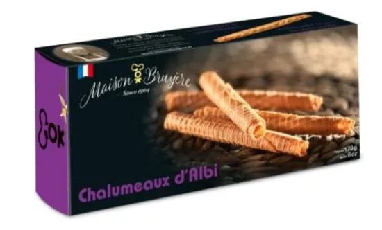 Vahvlitorud MAISON BRUYERE, vanilje maitsega, 170 g
