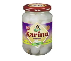 Vaikesed sibulad KARINA 370ml/210g
