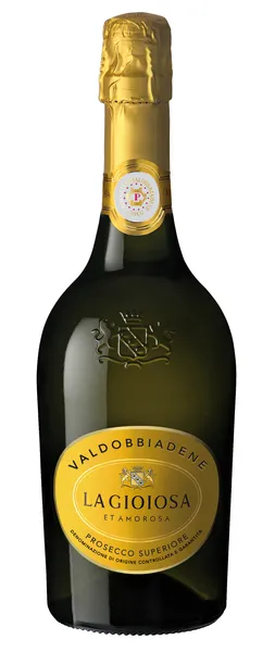 Valdobbiadene Prosecco Extra Dry LA GIOIOSA 75cl; R24/188865/73
