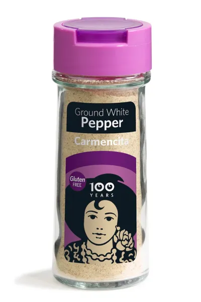 Valge pipar CARMENCITA, jahvatatud, 50g