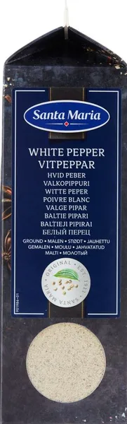 Valge pipar SANTA MARIA, jahvatatud, 500 g
