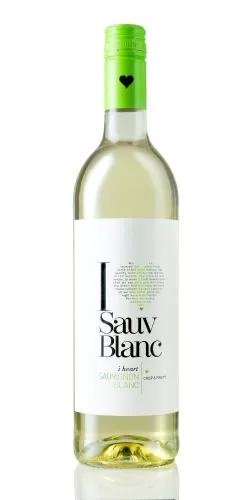 Valge vein I HEART Sauvignon Blanc, 11,5%vol, 0,75L,R16/109861/24
