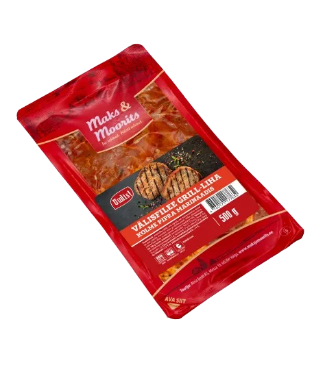 Välisfilee grill-liha MAKS&MOORITS, kolme pipra marinaadis, 500g