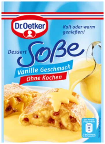 Desertu mērce ar vaniļas garšu (pulveris) 40g