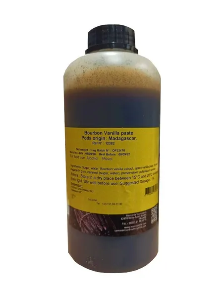 Vaniljepasta EUROVANILLE Burbon, 1kg