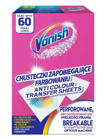 Värvipüüdja VANISH 60tk