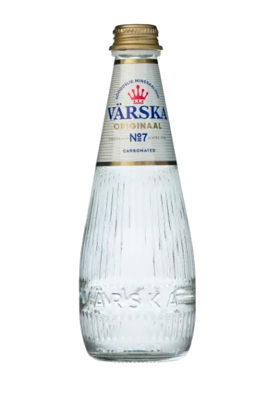 VÄRSKA ORIGINAAL Mineraalvesi klaaspudelis 0,33l