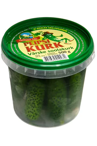 Värske soolakurk ämbris PEIPSI, 500g